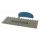 Bautool Rozsdamentes glettelő fogazott 6x6 mm kék fa nyéllel (inox)