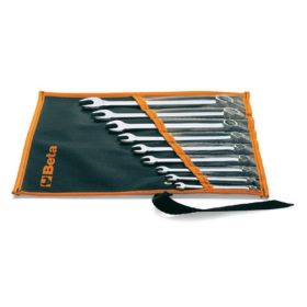   Beta 42MP/B9 9 részes kombinált csavarkulcs-készlet, fényes krómozott (42MP tétel)