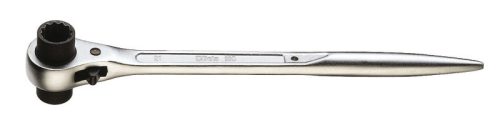 Beta 93C Állványozó csillagkulcs, lapos, speciális fejkiképzés 17x19mm