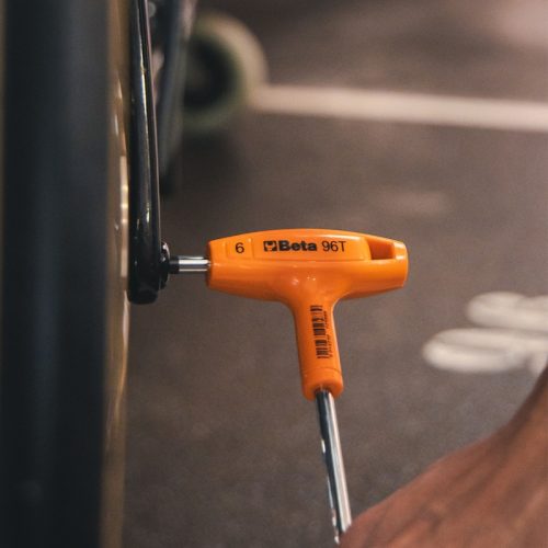 Beta 96T T-szárú imbuszkulcs, műanyag markolattal 10mm