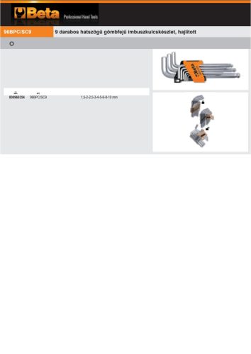 Beta 96BPC/SCV Tartó a Beta tartó a 96LC/SP8-hoz, 96L/SP8-hoz, 96BPC/SP9-hez, 96N/SP9-hez, 96/SP9-hez, 96BP/SP9 termékhez ÜRES