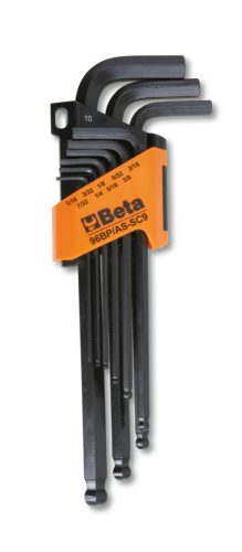Beta 96BP-AS/SC9 9 részes hajlított imbuszkulcs szerszám készlet