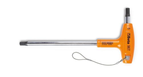 Beta 96THS T-szárú imbuszkulcs, műanyag markolattal H-SAFE 1/4"