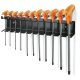 Beta 97TTx/SP11 11 részes T-szárú Torx®-imbuszkulcs markolattal szerszám készlet tartóval