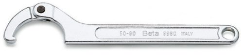 Beta 99SQ Állítható körmöskulcs, krómozott 80-120mm