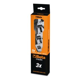   Beta 111E/D3 3 részes állítható villáskulcs készlet skálával, krómozott