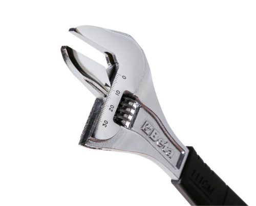 Beta 111CM 270 Széles nyílású állítható villáskulcs, krómozott, rövid sorozat 270mm