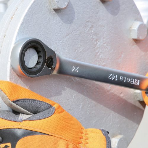 Beta 142 Csillag-villáskulcs irányváltós racsnival 6mm