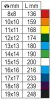 Beta 142MC/SC9I 9 darabos színezett irányváltós racsnis csillag-villáskulcs készlet kompakt tartóval