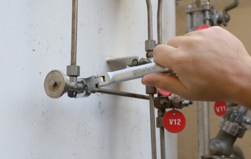 Beta 187/B5 ​5 részes csuklós csillagkulcs készlet tasakban