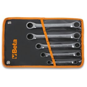   Beta 195/B5 5 darabos egyenes racsnis csillagkulcs készlet, tasakban