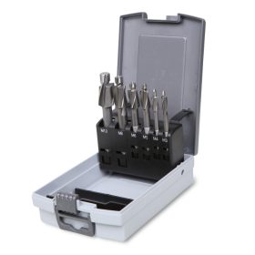   Beta 421/SP6 6 részes kúpos tágítóból álló vezetőcsapos készlet hengeres fejű csavarok fészkének kialakításához HSS acélból