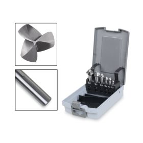   Beta 426A/SP6 6 darabos süllyesztő maró készlet, három aszimmetrikus vágóéllel, HSS műanyag tartóban