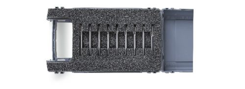 Beta 426MD-3/A9  9 darabos mini forgómaró készlet, keményfémből, műanyag tartóban