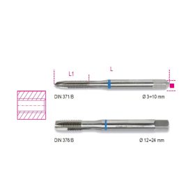 Beta 428FP 3 Egyenes hornyú gépi menetfúró, HSS M3x0,5