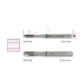   Beta 429FP 3 Egyenes hornyú gépi menetfúró, HSS-CO 5% M3x0,5