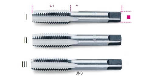 Beta 430ASC 9/16 Kézi menetfúró, UNC menet, krómacélból UNC9/16x12