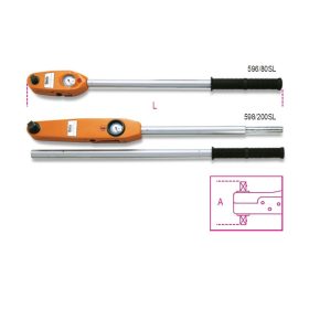   Beta 596/40SL Mérőtárcsás nyomatékkulcs Jobbos és balos Pontosság: ±4% 3/4" 80-400Nm