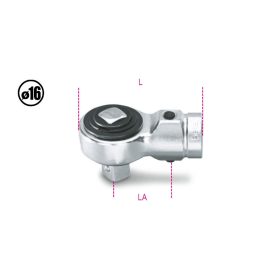   Beta 614/50 Átnyomós racsni Ø 16 mm csatlakozóval rendelkező nyomatékkulcshoz 1/2"