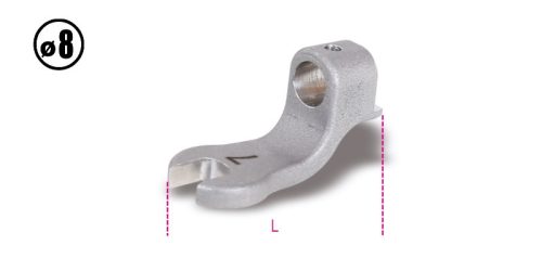 Beta 641 Villáskulcs fej a 604B/5 és a 604B/10 modellhez Külső négyszög: 8 mm 10mm