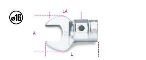 Beta 642 Villáskulcsfej 10mm