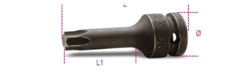 Beta 720TX 30 Gépi Torx® Dugókulcs T30