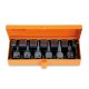 Beta 720TX/C6 6 részes gépi Torx® dugókulcs készlet fémdobozban T30-T40-T45-T50-T55-T60