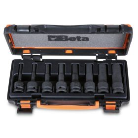   Beta 720ME/C8 8 részes gépi dugókulcs készlet imbusz fejű csavarokhoz fémdobozban 5-6-8-10-12-14-17-19 mm