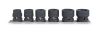 Beta 720S/SB6 6 részes gépi dugókulcs készlet, kompakt sorozat 1/2"-os dugókulcs csúszósínen  13 - 15 - 17 -19 - 22 - 24 mm