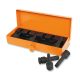 Beta 720XZN/C6 6 részes gépi dugókulcs XZN® csavarokhoz, barnított, fémdobozban M8-M10-M12-M14-M16-M18