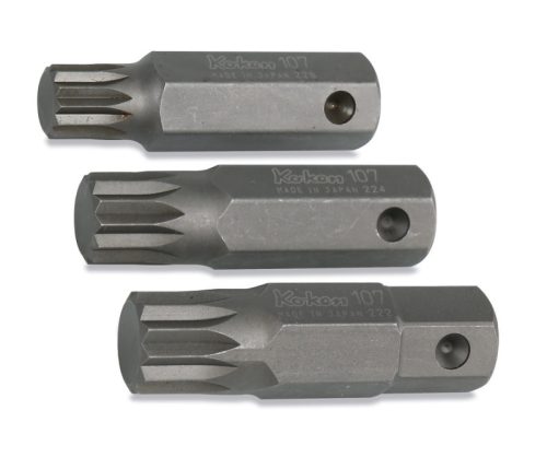 Beta 727/ES16XZN M6 Bit fejek XZN® csavarokhoz, 16 mm, foszfátozott M6