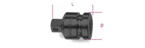 Beta 728/15 Gépi szűkítő közbetét, foszfátozott B3/4”- K1/2”