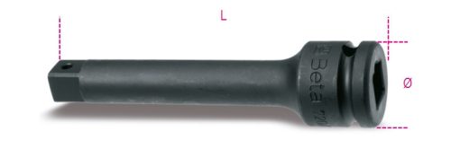 Beta 729/22 1”-os gépi toldó foszfátozott 330mm
