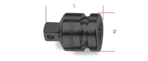 Beta 733/15 1.1/2"-os gépi szűkítő közbetét, foszfátozott B2.1/2" és K1.1/2"
