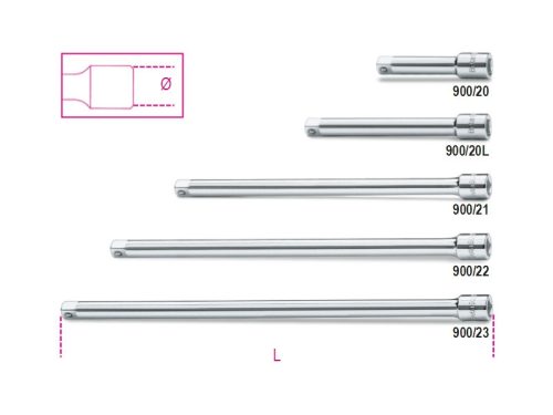 Beta 900/22 1/4"-os toldó 250mm