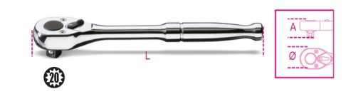Beta 900M/55 1/4”-os irányváltós fémracsni