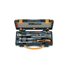   Beta 900AS/MB-C17 17 részes készlet 10 hatlapú Dugókulcs és 7 tartozék fémdobozban