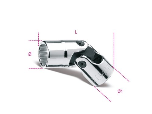 Beta 910B/SN 3/8" Tizenkétszögű csuklós Dugókulcs 14mm