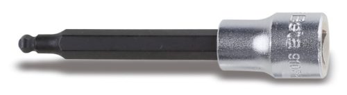 Beta 910BP 3/8" Hatlapfejű külső Dugókulcs gömbölyű véggel  - barnított betét 4mm