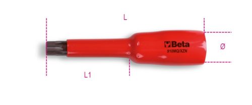 Beta 910MQ-XZN 3/8" DUGÓKULCS XZN® CSAVAROKHOZ, SZIGETELT xZN8