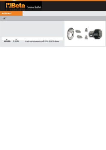 Beta 910M/R55 forgató szerkezet a Beta 910M/55, 910M/56 racsnihoz