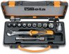 Beta 910A/C10 12 részes készlet 10 dugókulcs és 2 tartozék fémdobozban