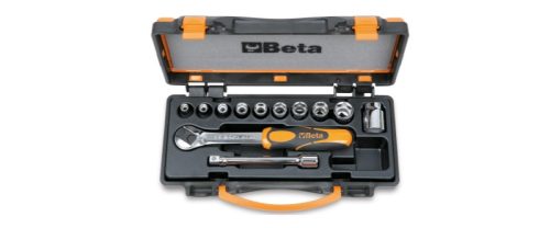 Beta 910A/C10 12 részes készlet 10 dugókulcs és 2 tartozék fémdobozban