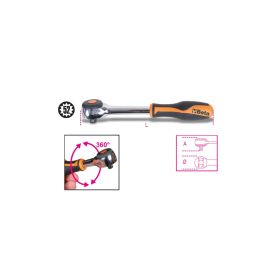 Beta 910/58 Irányváltós racsni 3/8" 52 fogú