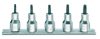 Beta 920RTX/SB5 5 részes Tamper Resistant Torx®-dugókulcs szerszám készlet (920RTX) tartón