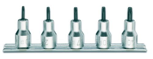 Beta 920RTX/SB5 5 részes Tamper Resistant Torx®-dugókulcs szerszám készlet (920RTX) tartón