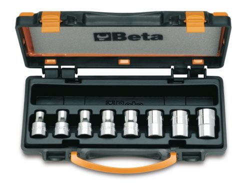 Beta 920FTX/C8 8 részes dugókulcs szerszám készlet Torx®-csavarokhoz (920FTX) kofferban