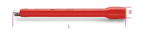 Beta 920MQ/22 1/2”-os toldó 264mm szigetelt 1000V