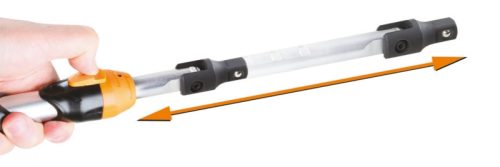 Beta 920/38 1/2" csuklós kihúzható külső négyszögű hajtószár markolattal