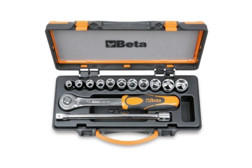 Beta 920B/C11 13 részes készlet 11 dugókulcs és 2 tartozék fémdobozban